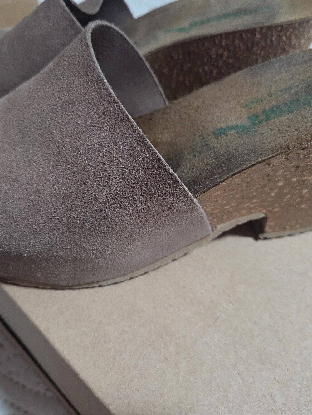 Brown Suede Slide Sandals - Unbranded Women’s Comfort Slides